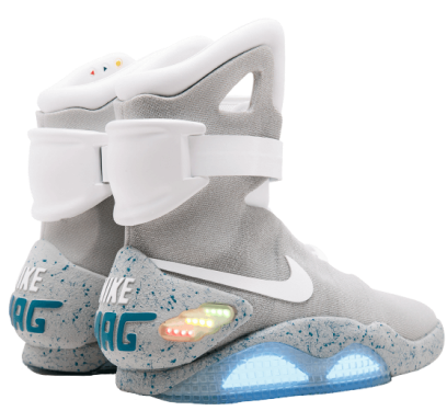Кроcсовки Nike Air Mag, вид сзади
